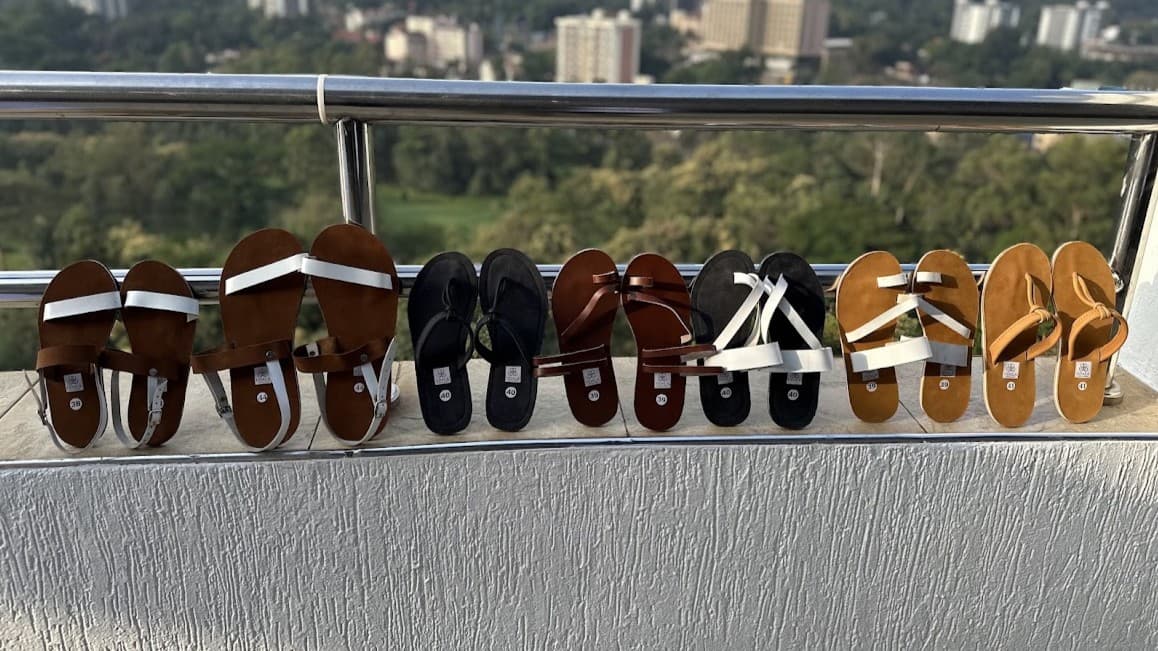 Handcrafted Ddala products on display